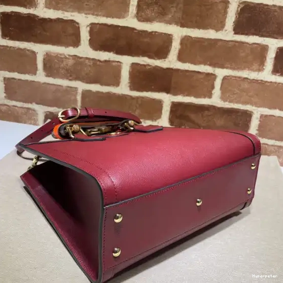 Hyper Peter Gucci small tote Diana bag 0619